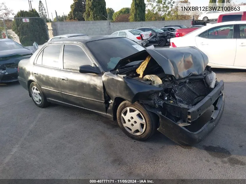 1998 Toyota Corolla Ce VIN: 1NXBR12E3WZ100863 Lot: 40777171