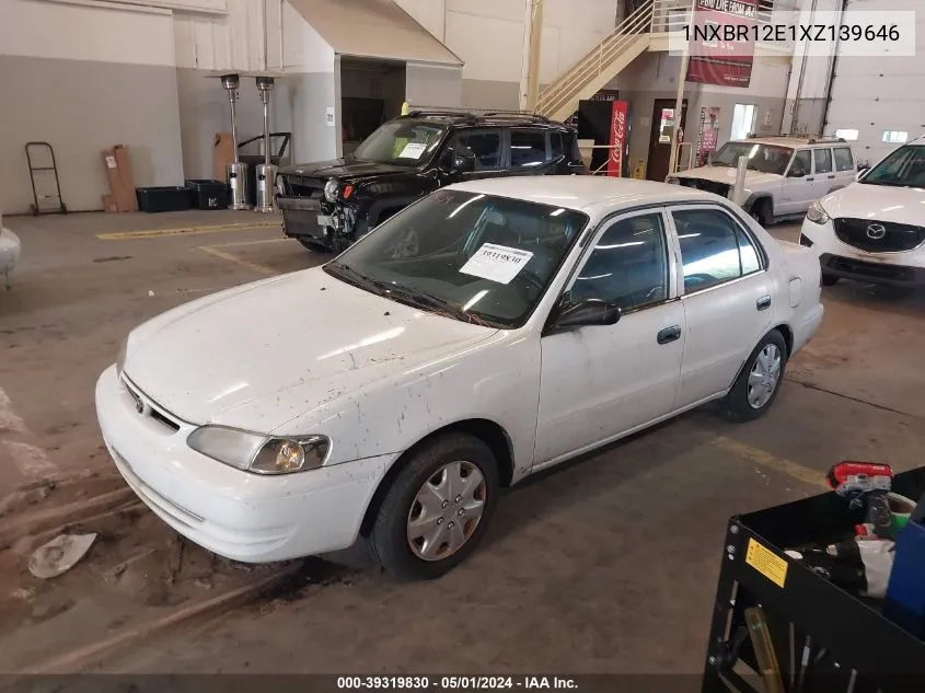 1NXBR12E1XZ139646 1999 Toyota Corolla Ve