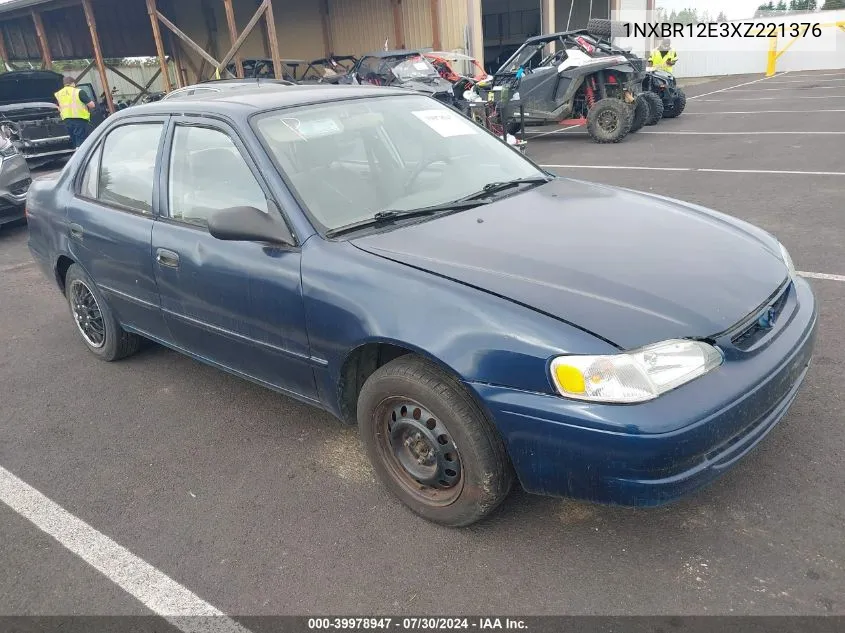 1999 Toyota Corolla Ce VIN: 1NXBR12E3XZ221376 Lot: 39978947