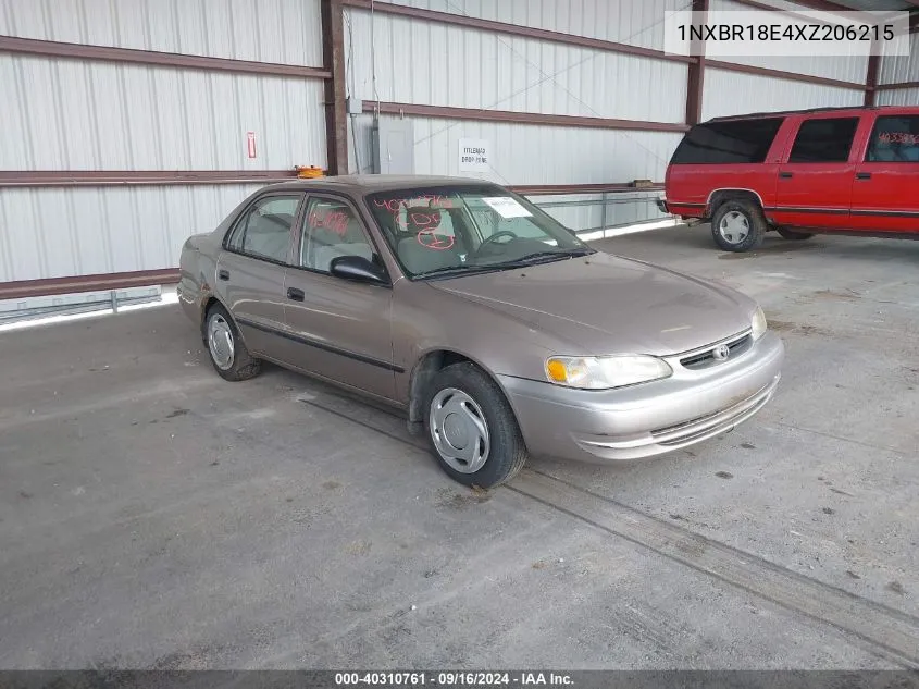 1999 Toyota Corolla Ve/Ce/Le VIN: 1NXBR18E4XZ206215 Lot: 40310761