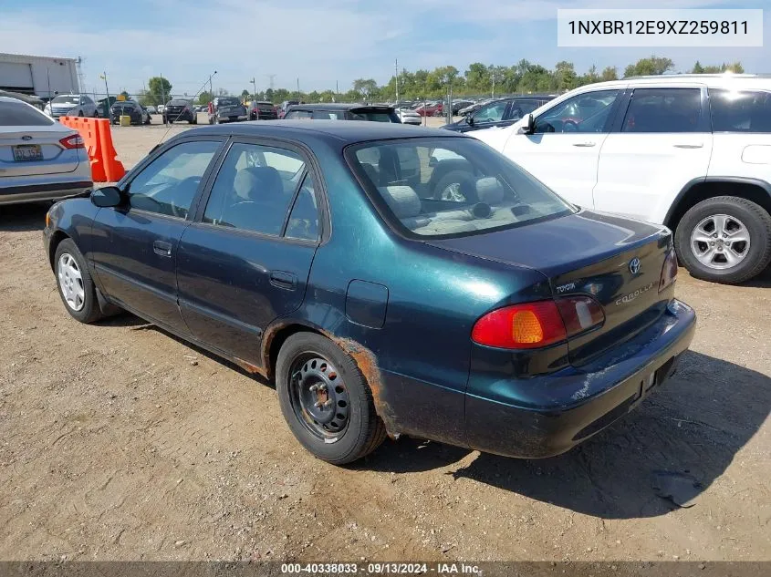 1999 Toyota Corolla Le VIN: 1NXBR12E9XZ259811 Lot: 40338033