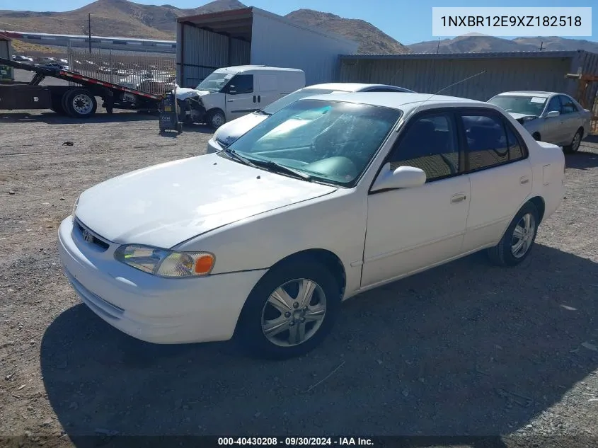 1999 Toyota Corolla Le VIN: 1NXBR12E9XZ182518 Lot: 40430208