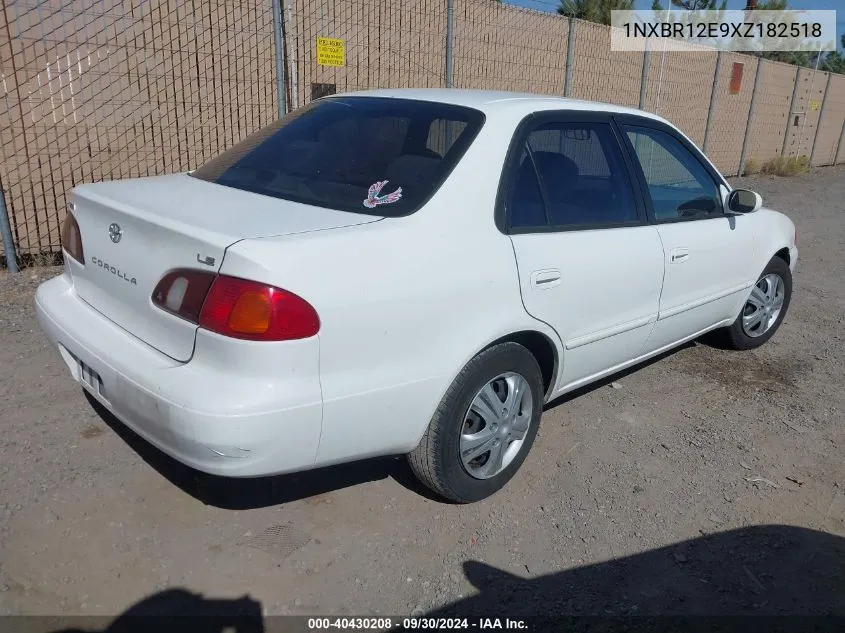 1999 Toyota Corolla Le VIN: 1NXBR12E9XZ182518 Lot: 40430208