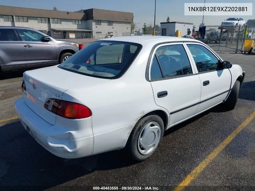 1999 Toyota Corolla Ce VIN: 1NXBR12E9XZ202881 Lot: 40453555