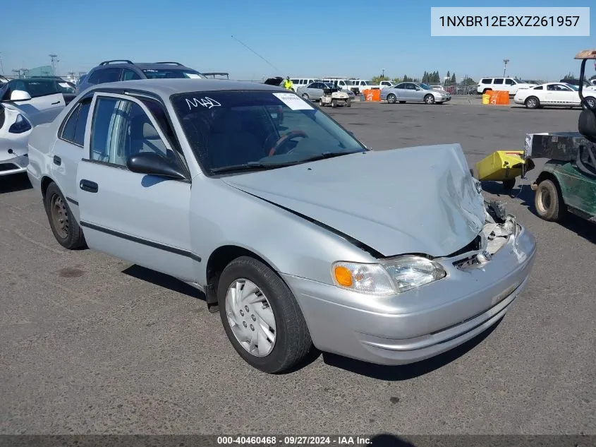 1999 Toyota Corolla Ce VIN: 1NXBR12E3XZ261957 Lot: 40460468