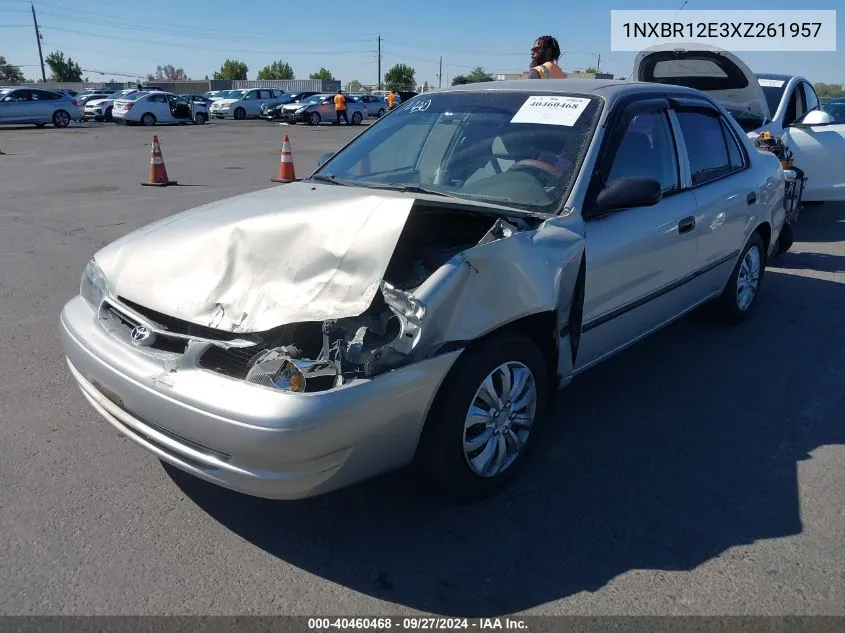 1999 Toyota Corolla Ce VIN: 1NXBR12E3XZ261957 Lot: 40460468