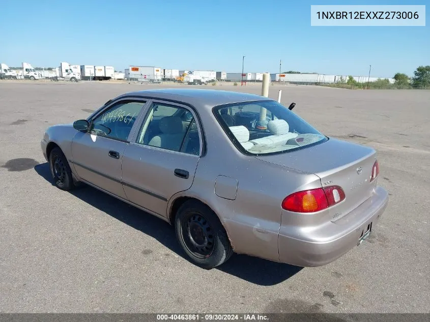 1999 Toyota Corolla Ce VIN: 1NXBR12EXXZ273006 Lot: 40463861