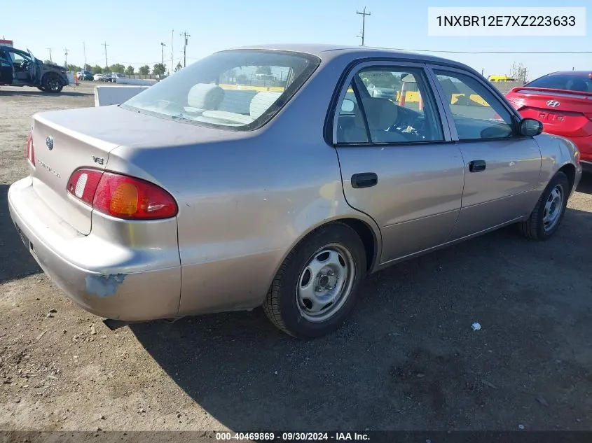 1NXBR12E7XZ223633 1999 Toyota Corolla Ve