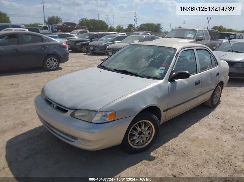 1999 Toyota Corolla Ce VIN: 1NXBR12E1XZ147391 Lot: 40487724