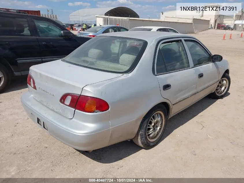 1999 Toyota Corolla Ce VIN: 1NXBR12E1XZ147391 Lot: 40487724