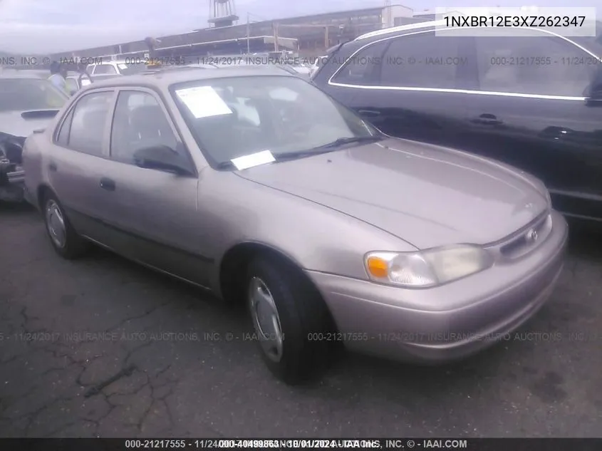 1999 Toyota Corolla Ce VIN: 1NXBR12E3XZ262347 Lot: 40499863