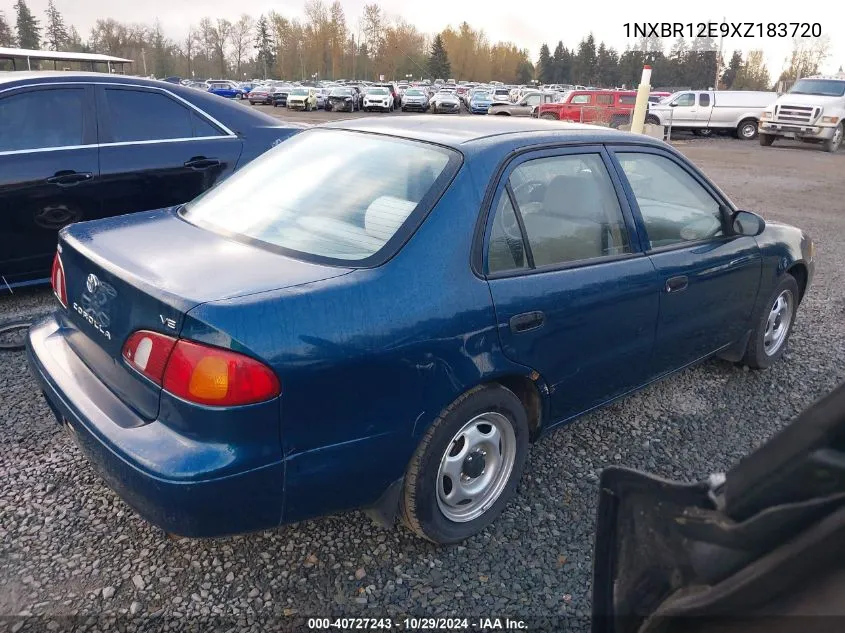 1NXBR12E9XZ183720 1999 Toyota Corolla Ve