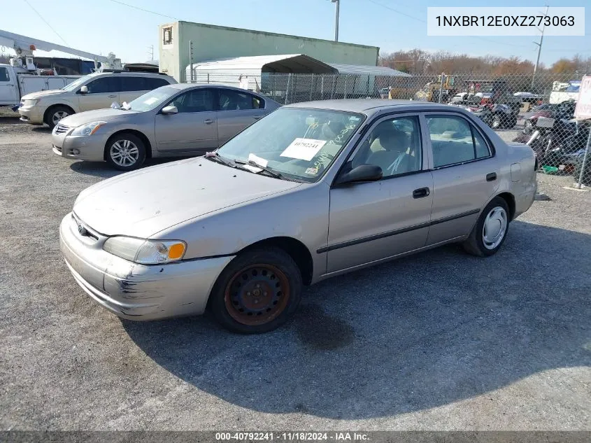 1999 Toyota Corolla Ce VIN: 1NXBR12E0XZ273063 Lot: 40792241