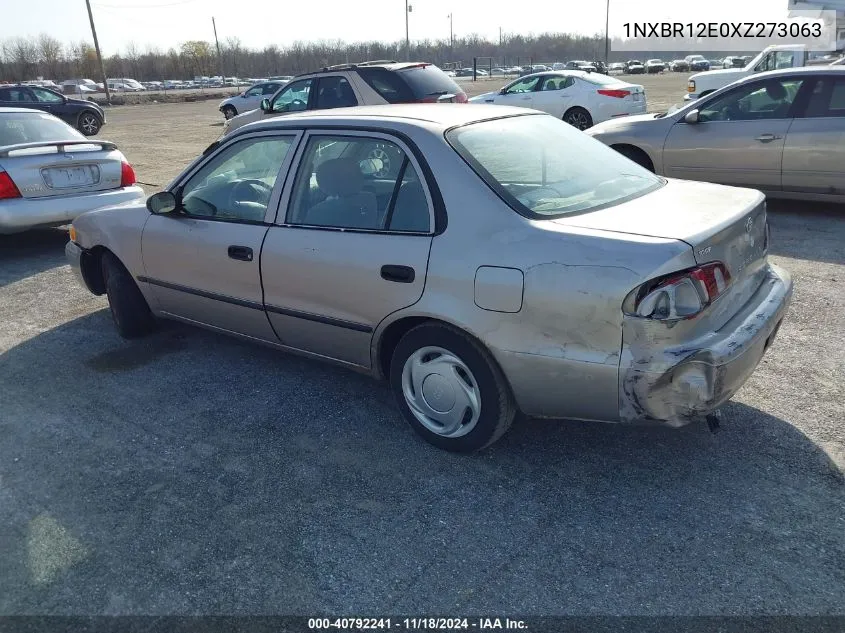 1999 Toyota Corolla Ce VIN: 1NXBR12E0XZ273063 Lot: 40792241