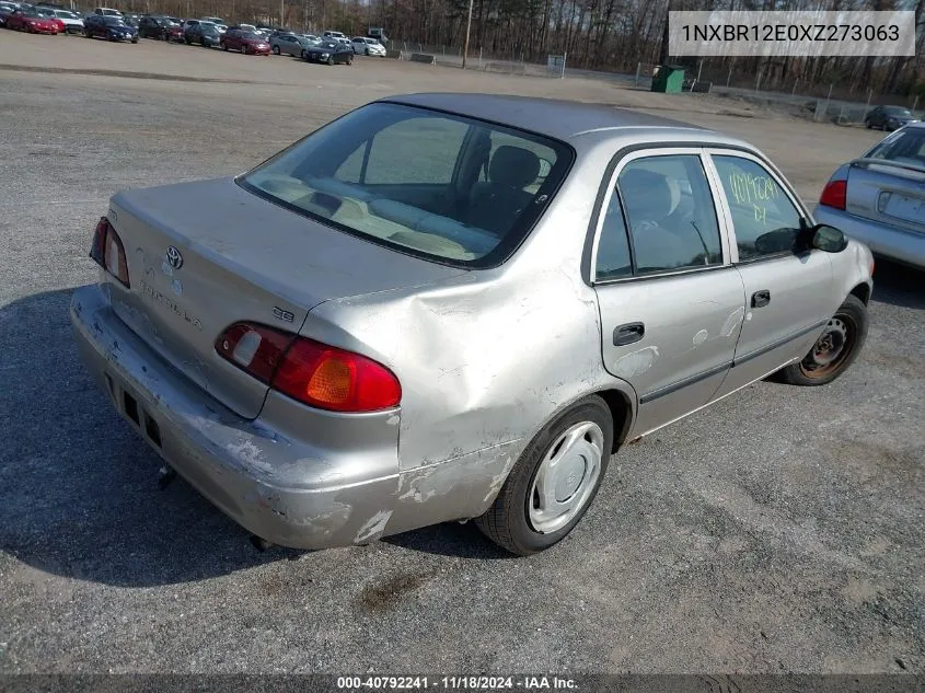 1999 Toyota Corolla Ce VIN: 1NXBR12E0XZ273063 Lot: 40792241