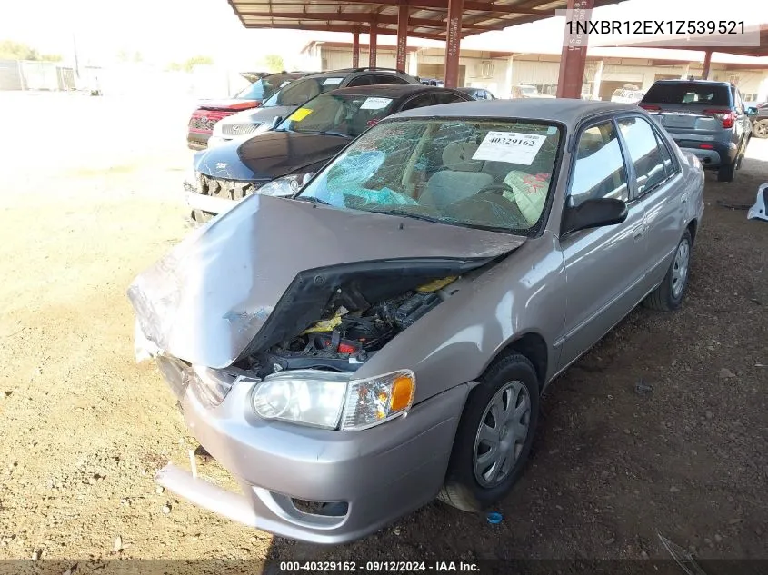 2001 Toyota Corolla Ce/Le/S VIN: 1NXBR12EX1Z539521 Lot: 40329162