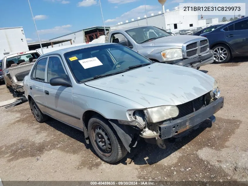 2001 Toyota Corolla Ce/Le/Sport VIN: 2T1BR12E31C829973 Lot: 40459635