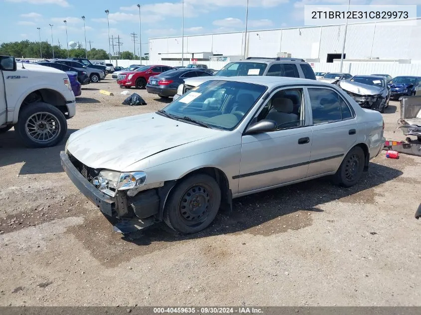 2001 Toyota Corolla Ce/Le/Sport VIN: 2T1BR12E31C829973 Lot: 40459635