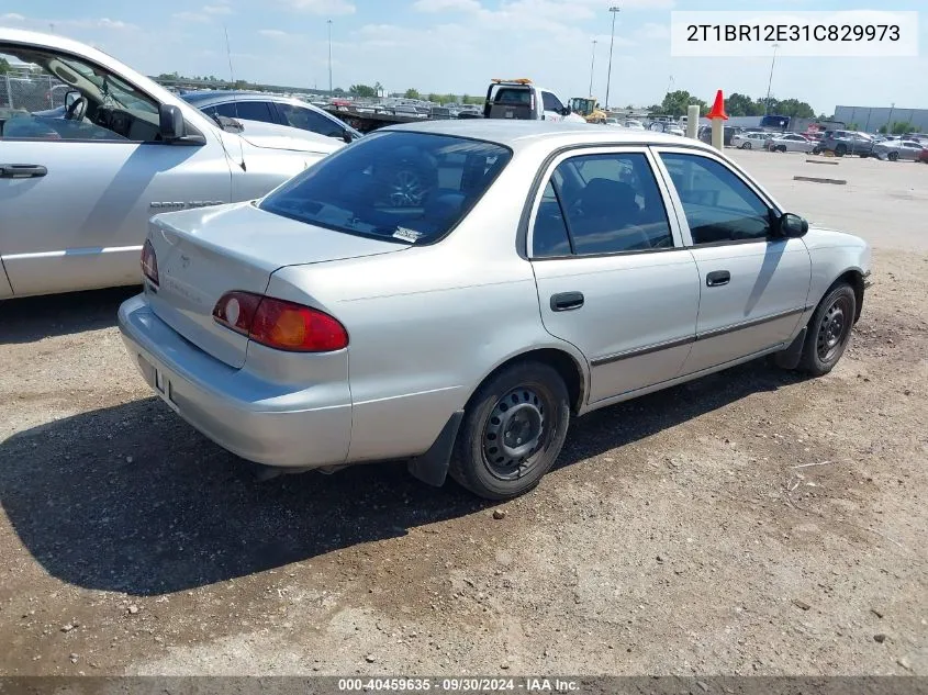 2T1BR12E31C829973 2001 Toyota Corolla Ce/Le/Sport