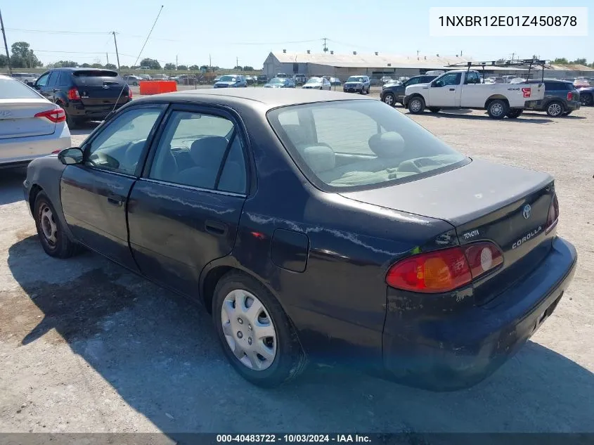 1NXBR12E01Z450878 2001 Toyota Corolla Ce