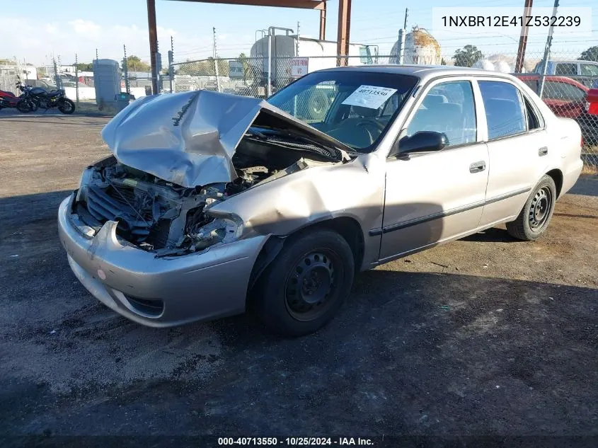 2001 Toyota Corolla Ce VIN: 1NXBR12E41Z532239 Lot: 40713550