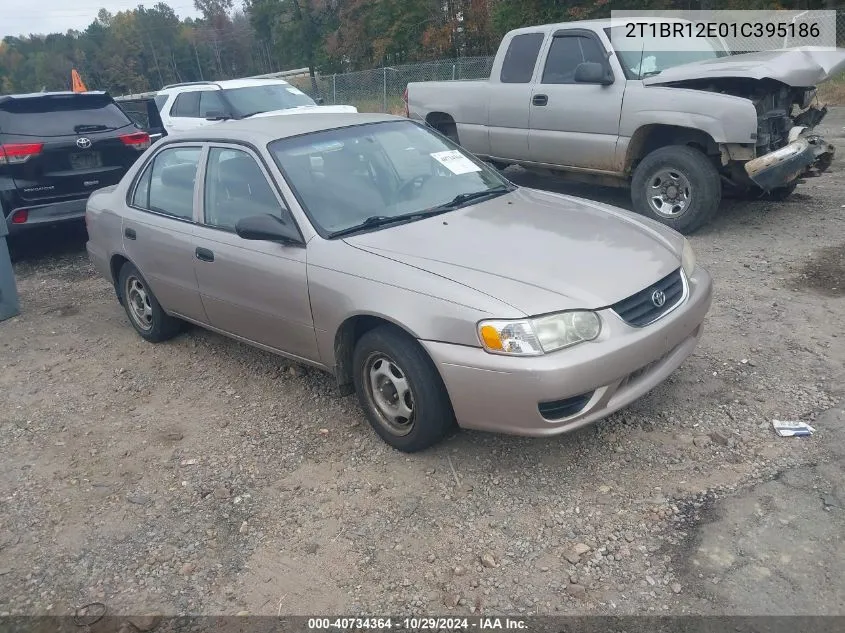 2001 Toyota Corolla Ce VIN: 2T1BR12E01C395186 Lot: 40734364