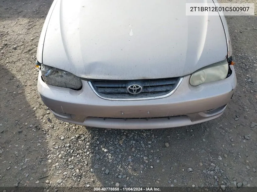 2T1BR12E01C500907 2001 Toyota Corolla Le