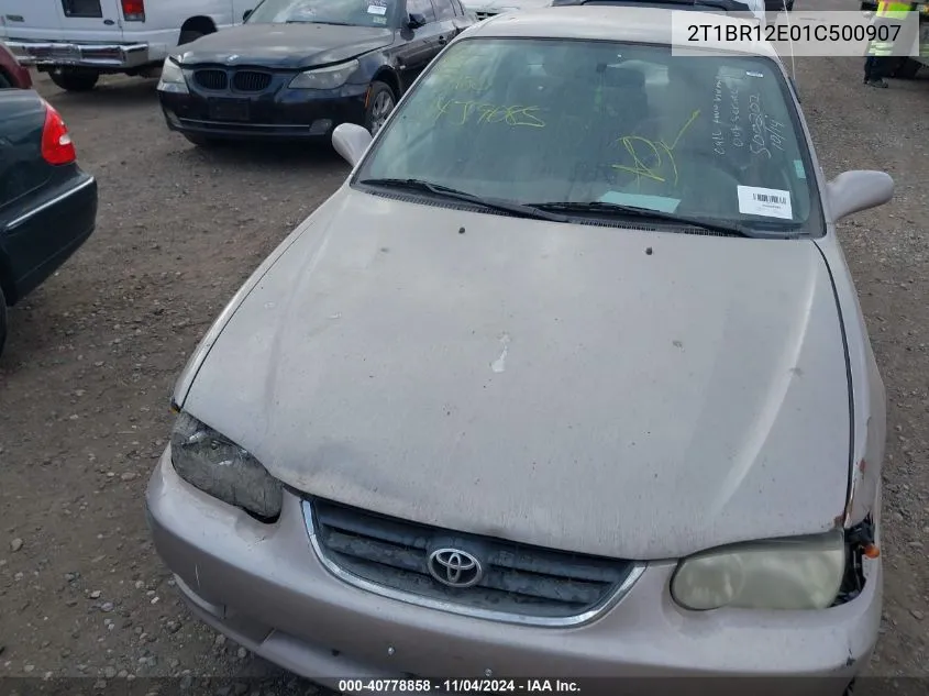 2T1BR12E01C500907 2001 Toyota Corolla Le