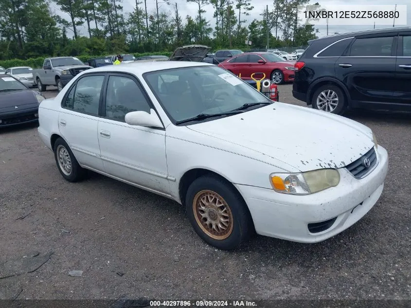 2002 Toyota Corolla Le VIN: 1NXBR12E52Z568880 Lot: 40297896