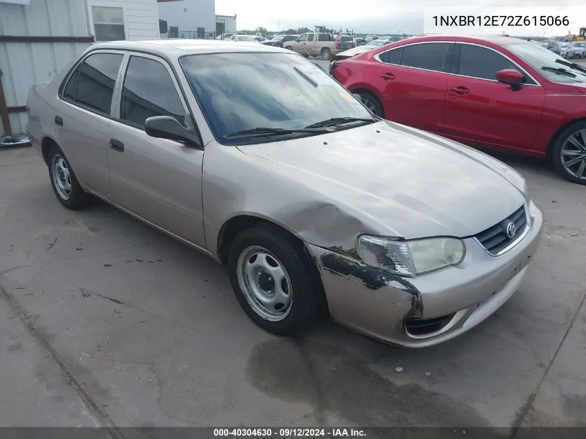 2002 Toyota Corolla Ce VIN: 1NXBR12E72Z615066 Lot: 40304630