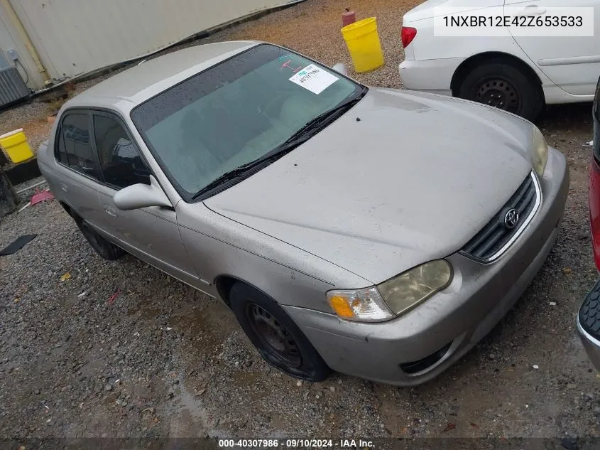 1NXBR12E42Z653533 2002 Toyota Corolla Le