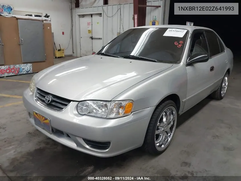 1NXBR12E02Z641993 2002 Toyota Corolla Le