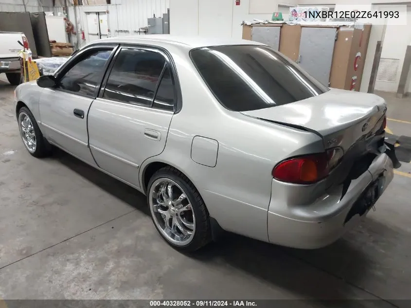 1NXBR12E02Z641993 2002 Toyota Corolla Le