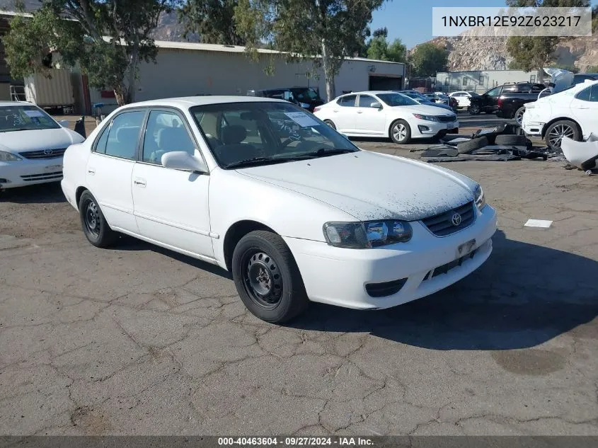 2002 Toyota Corolla Le VIN: 1NXBR12E92Z623217 Lot: 40463604