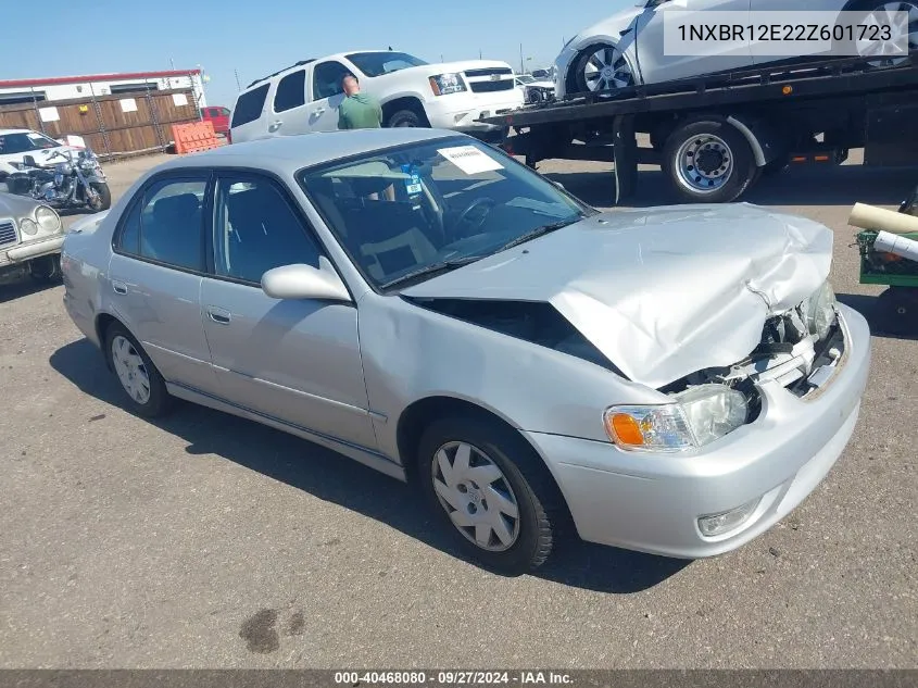 2002 Toyota Corolla S VIN: 1NXBR12E22Z601723 Lot: 40468080