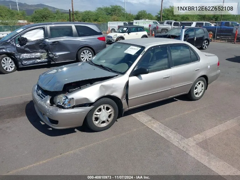 1NXBR12E62Z652108 2002 Toyota Corolla Le