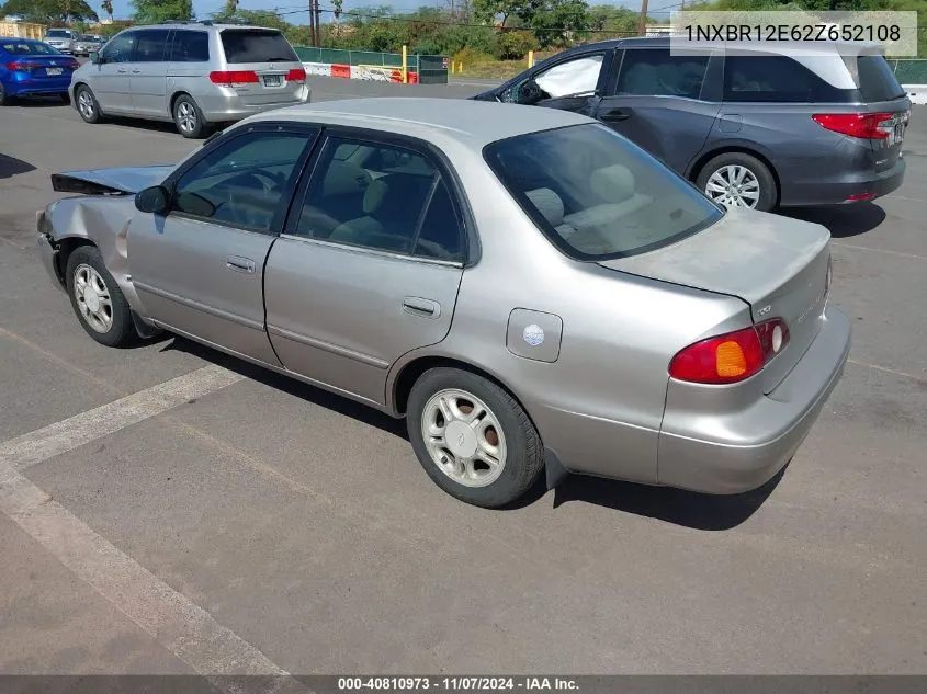 1NXBR12E62Z652108 2002 Toyota Corolla Le