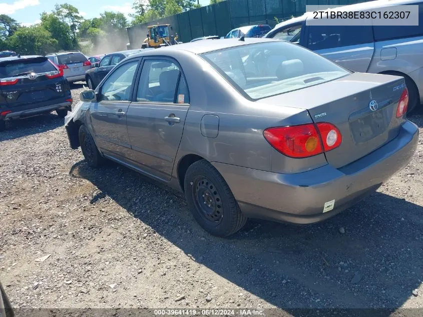 2T1BR38E83C162307 2003 Toyota Corolla Le