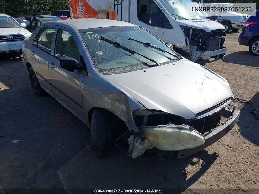 1NXBR32E03Z051256 2003 Toyota Corolla Ce