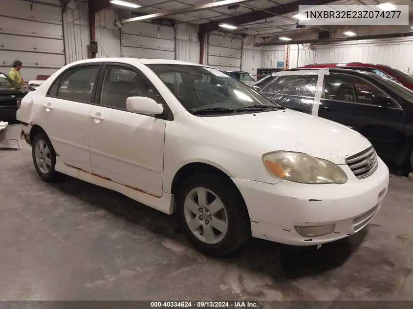 2003 Toyota Corolla Ce/Le/S VIN: 1NXBR32E23Z074277 Lot: 40334624