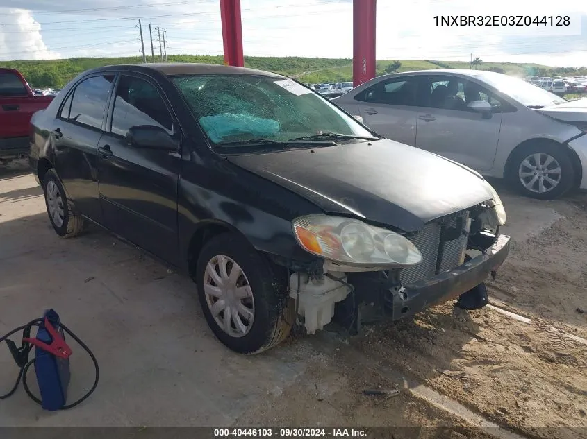 1NXBR32E03Z044128 2003 Toyota Corolla Le