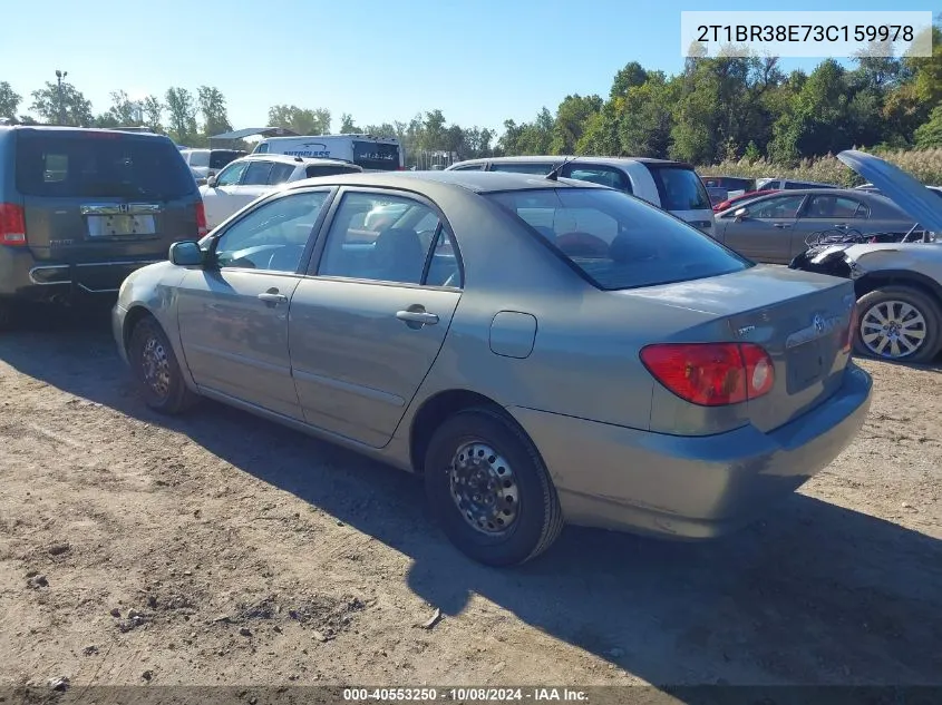 2T1BR38E73C159978 2003 Toyota Corolla Le