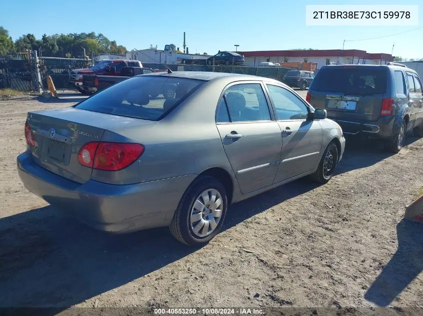 2T1BR38E73C159978 2003 Toyota Corolla Le