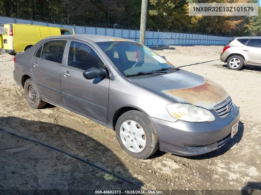 2003 Toyota Corolla Ce VIN: 1NXBR32E13Z101579 Lot: 40682373