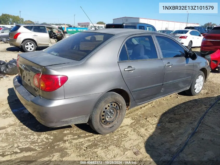 2003 Toyota Corolla Ce VIN: 1NXBR32E13Z101579 Lot: 40682373