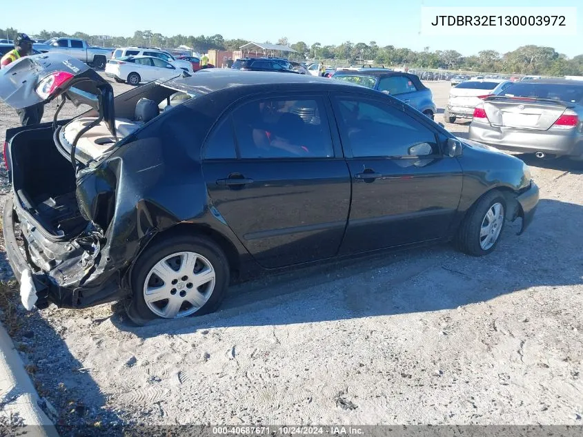 JTDBR32E130003972 2003 Toyota Corolla Ce/Le