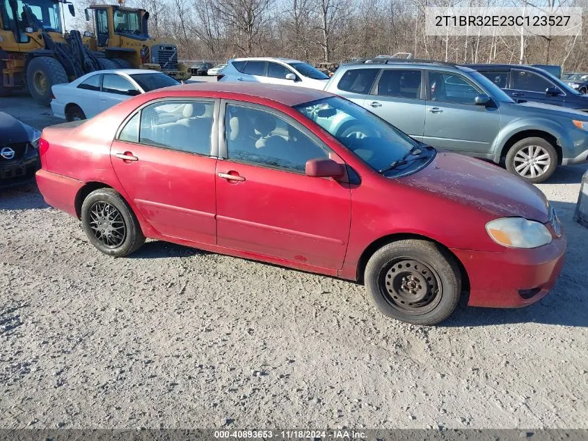 2003 Toyota Corolla Le VIN: 2T1BR32E23C123527 Lot: 40893653