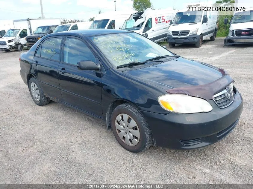 2T1BR32E04C801676 2004 Toyota Corolla Ce/Le/S