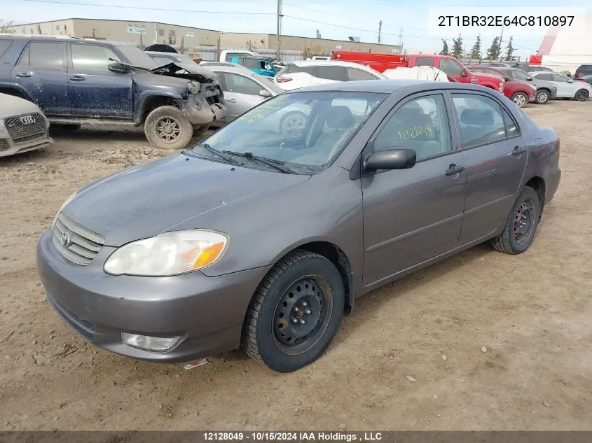 2004 Toyota Corolla Ce/Le/S VIN: 2T1BR32E64C810897 Lot: 12128049