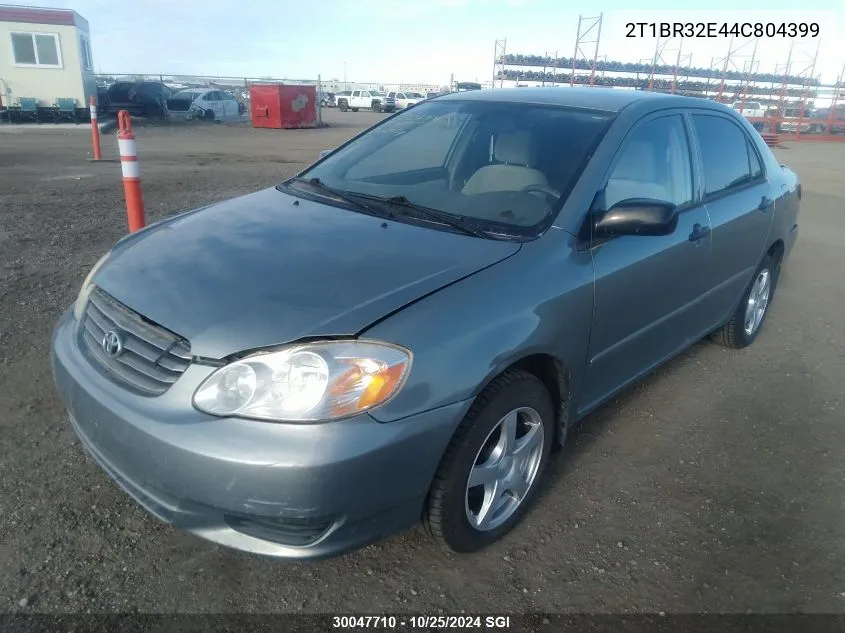 2004 Toyota Corolla Ce/Le/S VIN: 2T1BR32E44C804399 Lot: 30047710